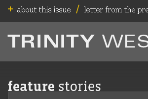 Trinity Western Mag