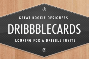 Dribbble cards