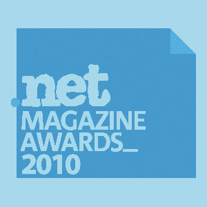 Winners of the 2010 .net magazine awards