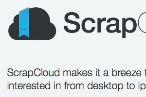 ScrapCloud app